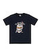 Kids' T-shirt Navy Blazer One Last Surf