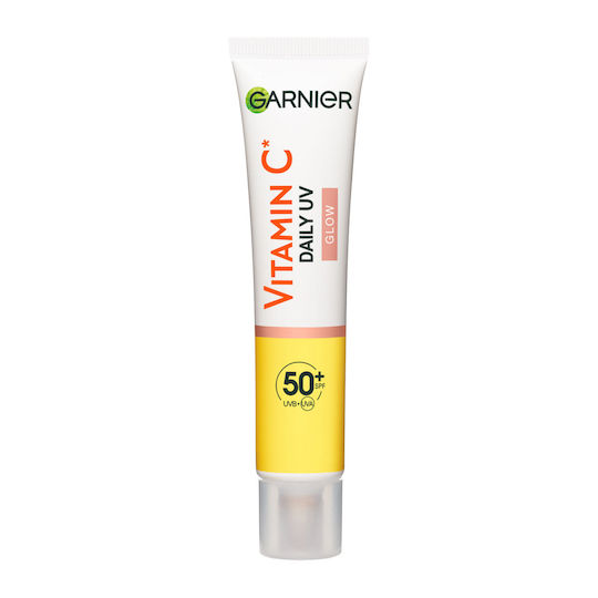 Garnier SkinActive Vitamin C Daily UV Αντηλιακή Κρέμα Προσώπου SPF50 με Χρώμα 40ml