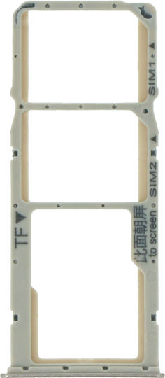 Sim Kartenhalter / Sim&sd Kartenfach für Huawei Y9 (2018)/enjoy 8 Plus Gold