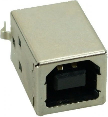 Μετατροπέας USB-B female σε USB-B female Χρυσό 1τμχ