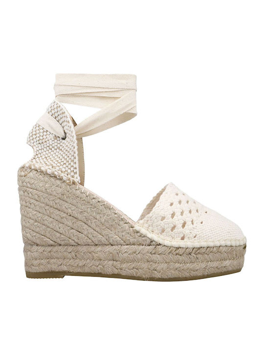 Macarena Damenplattformen im Espadrilles-Stil Rosa