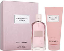 Abercrombie & Fitch First Instinct Gift Set Edp 100 Ml + Body Lotion 200 Ml For Women