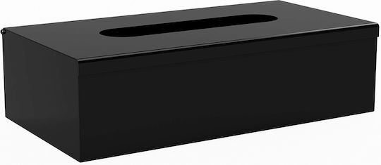 Bemeta Suport pentru șervețele Metalică Neagră 25x13x7cm 102303020
