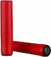 Rockbros GMBT1001RD Χειρολαβές Ποδηλάτου σε Κόκκινο Χρώμα 130mm από σιλικόνη