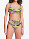 Puma Swim Women Printed High Waist Brief 1p - Black 938345-01 - Black Combo