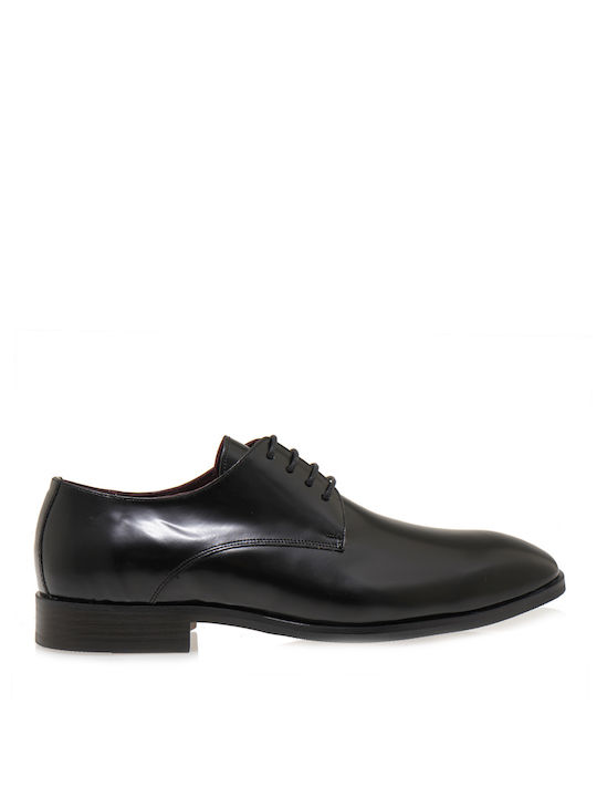 Softies Men's Leather Dress Shoes Black