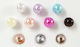 Faitakis Pack Perlen & Pailletten Rosa 370Stück 14mm 500gr