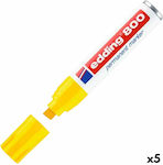 Edding Markers Yellow 5pcs