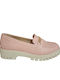 Damen Mokassins in Rosa Farbe