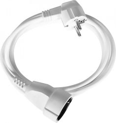 Bachmann Schuko - Schuko Cable 5m Λευκό Bachmann Schuko - Schuko Cable 5m Λευκό