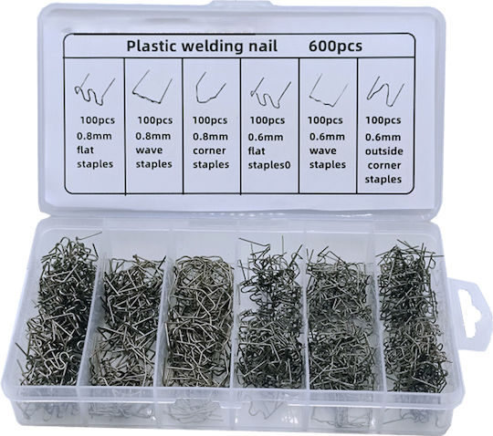 Maestro 112600k Kit Rs Συρμα Συγκολλησης Πλαστικων 600τεμ (rs16/18/26/28/38/46)