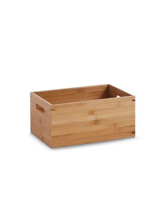 Zeller Wooden Storage Box with Lid Brown 30x40x14cm 1pcs