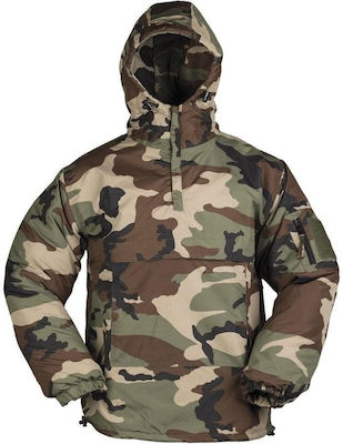 Winddichter Anorak Winter Combat Mil-tec® - Woodland (w/l)