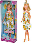 Simba Steffi Doll In Sunflower Dress