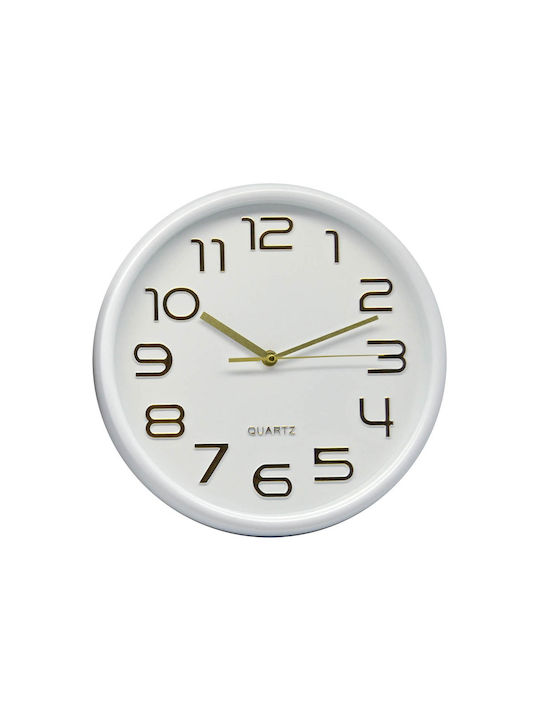 Ankor Wall Clock White