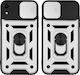 Sonique Back Cover Silicon / Plastic Argintiu (...