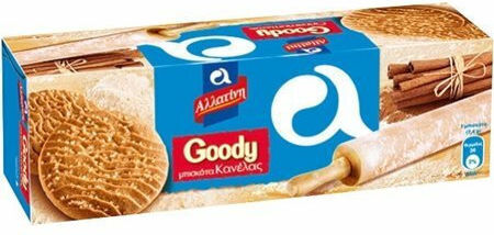 Allatini Biscuits Goody Cinnamon 1pcs 185gr
