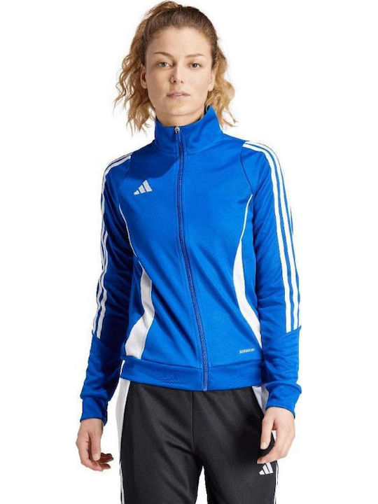 adidas Women's Sweatshirt Jacket Blue
