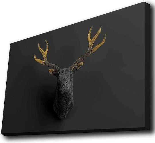 Wallity Gemälde auf Leinwand mit LED-Beleuchtung 70x45cm