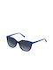 Sting Women's Sunglasses with Blue Plastic Frame and Blue Gradient Lens SST130 0V13