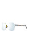 Sting Men's Sunglasses with Brown Tartaruga Plastic Frame and Gray Lens SST198 9987