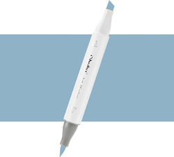 Ohuhu Honolulu Brush & Chisel Blue Grey MG060 6mm