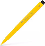 Faber-Castell Pitt Artist Pen Marker de Proiectare Cadmium Yellow (107)