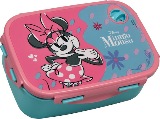 Gim Minnie Plastik Kinder Lebensmittelbehälter Minnie Minnie Mouse Mode 17.5 x 13 x 7cm