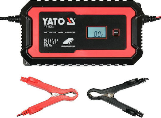 Yato Φορτιστής Μπαταρίας Αυτοκινήτου 12V