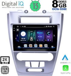 Digital IQ Ηχοσύστημα Αυτοκινήτου για Ford Fusion 2012-2017 (Bluetooth/USB/AUX/WiFi/GPS/Apple-Carplay/Android-Auto) με Οθόνη Αφής 10"