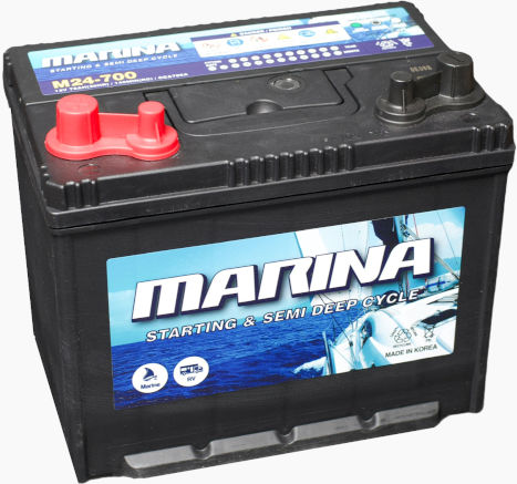 Μπαταρία Σκάφους Vega M24-700 12v 75ah