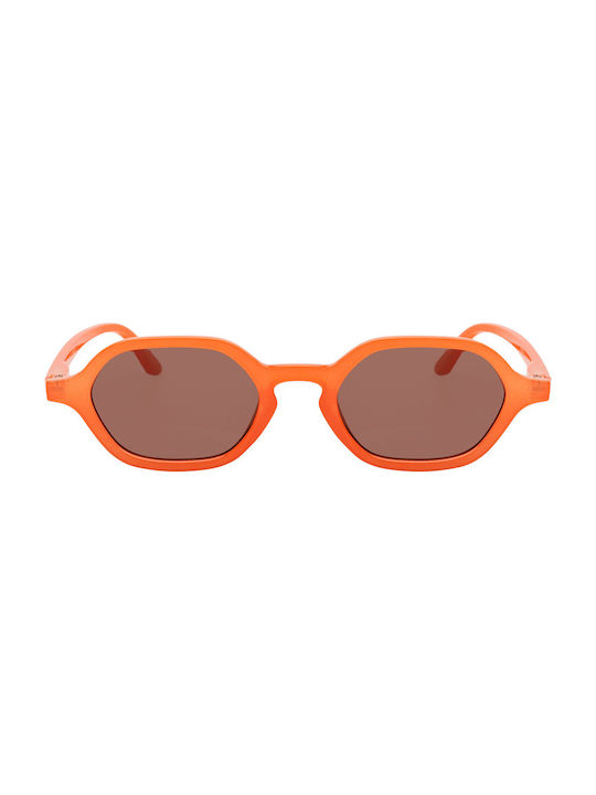 Sonnenbrillen mit Orange Rahmen und Orange Linse 05-6917-13