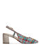 Tamaris Damen Multicolor Strohmule mit dickem niedrigem Absatz 1-29614-42 902 Multicolor