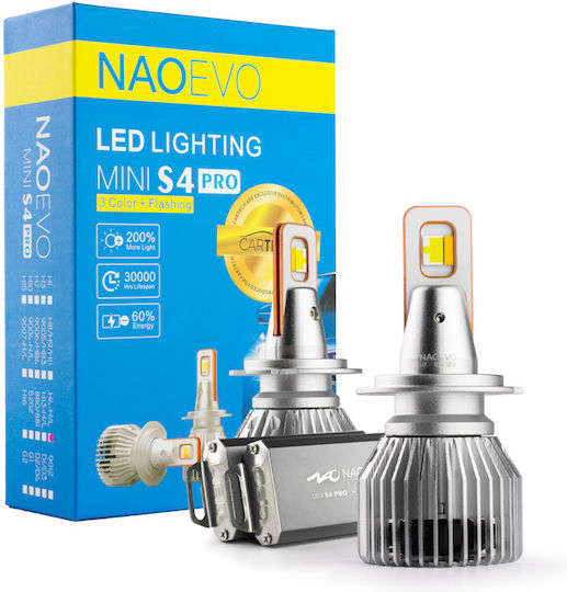 Led bulb S4-h7 40w 3 Colors (6000k) Naoevo