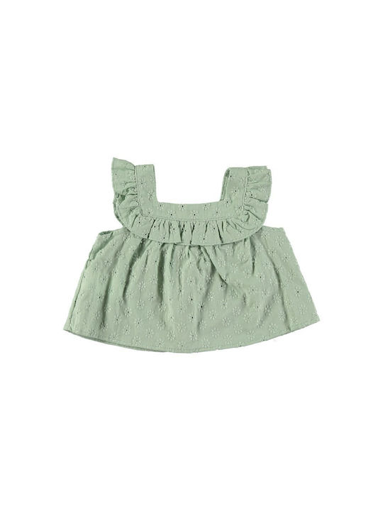 Petit Indi Blouse Top Jade