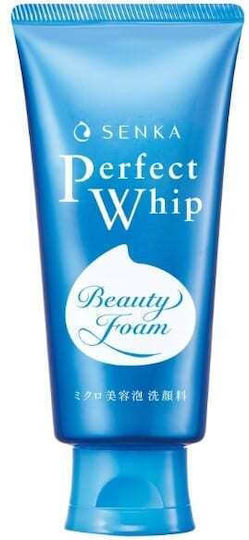 Shiseido Senka Perfect Whip Spumă Demachiant Facial cu Acțiune Hidratantă 120gr
