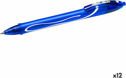 Bic Gel-ocity Quick Dry Pen 0.3mm with Blue Ink 12pcs