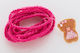 Gummi-Gewebe Frottee in 9 Farben - Fuchsia