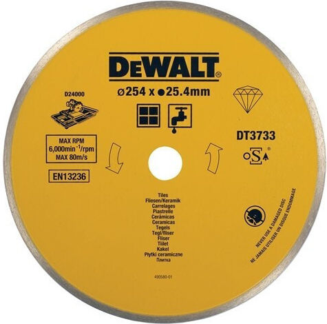 DEWALT Δίσκος Κοπής Δομικών Υλικών 250mm
