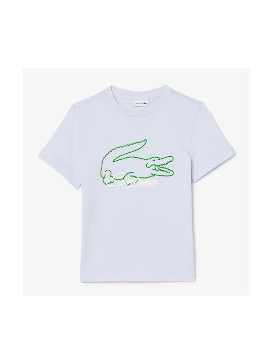 Lacoste Kids' T-shirt Bright Croc Print