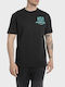 Replay Herren T-Shirt Kurzarm Schwarz