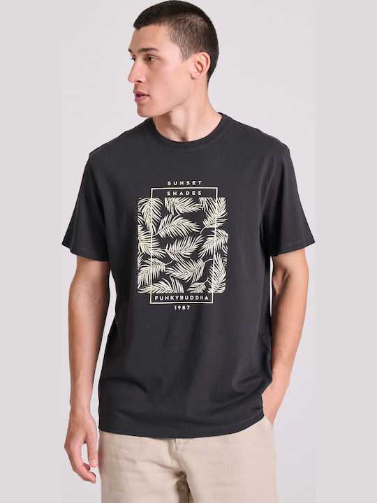 Funky Buddha T-shirt Anthracite