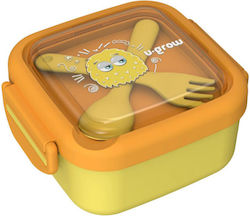 U-Grow Baby & Kids Feeding Set from Plastic 4 Pieces U-Grow Baby & Kids Feeding Set from Plastic 4 Pieces