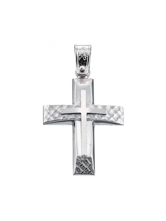 Cross White Gold St481