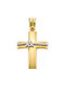 14 Karat Gold Kreuz St3002 14 Karat Gold Kreuz