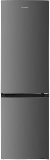 Heinner Ψυγειοκαταψύκτης 253lt Total NoFrost Υ180xΠ54xΒ60εκ. Inox HCNF-HM253XE++