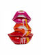 Kare Design Lips Κηροπήγιο 21x7x17εκ.