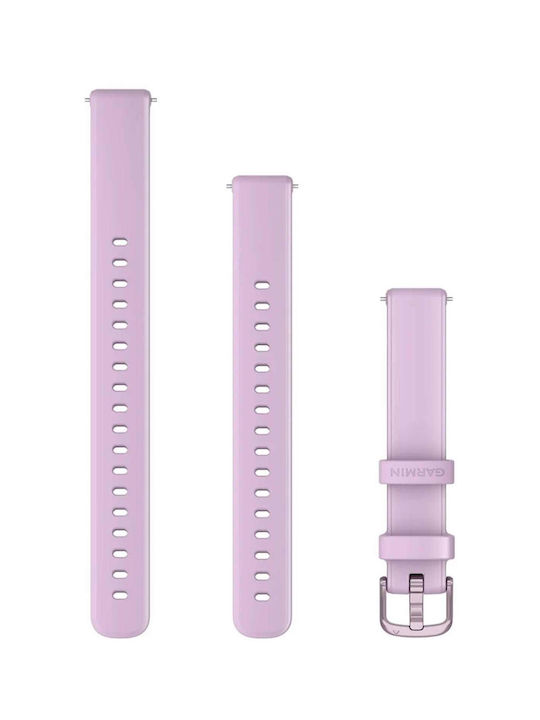 Garmin Quick Release 14 Mm Lilac Silicone Band With Lilac Hardware