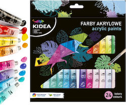 Kidea Acrylfarben Set 24 Stück