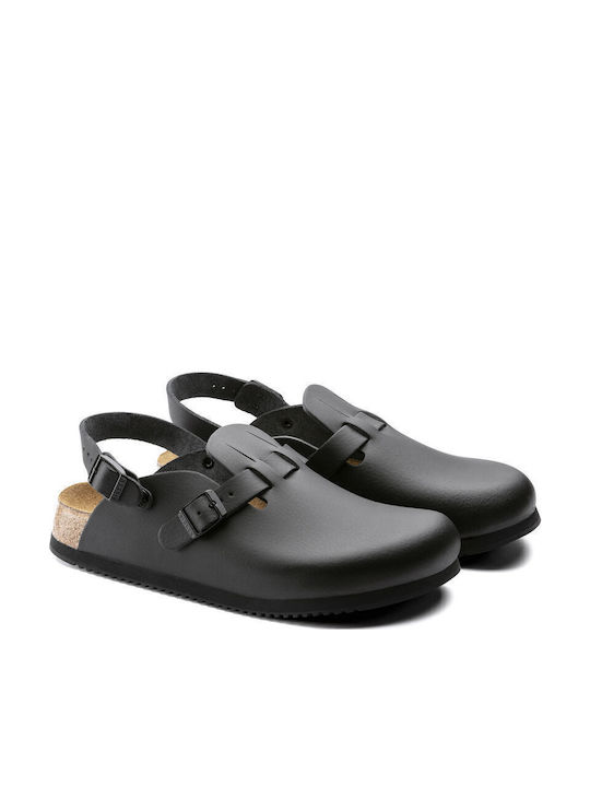Kay Sl Leather Winter Men's Black Slippers